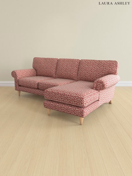 Hargate Leaves/Rosewood Red Kingston By Laura Ashley (AA9910) | £2,325
