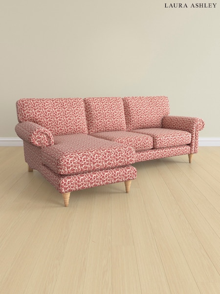 Hargate Leaves/Rosewood Red Kingston By Laura Ashley (AA9910) | £2,325