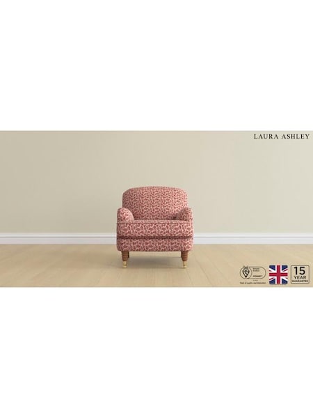 Hargate Leaves/Rosewood Red Lynden By Laura Ashley (AA9912) | £950