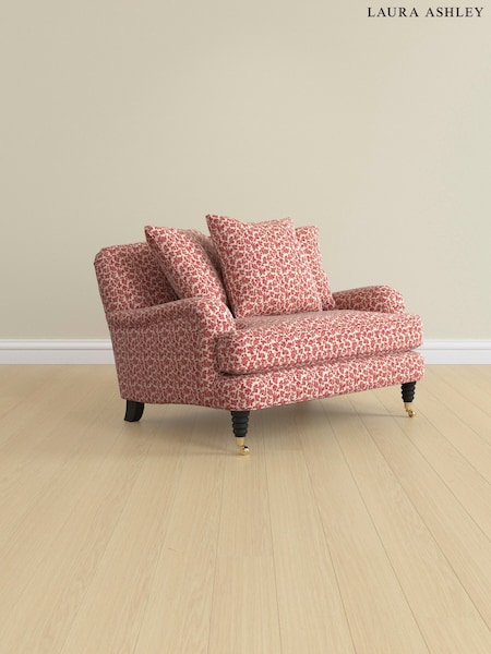 Hargate Leaves/Rosewood Red Lynden Scatter Back By Laura Ashley (AA9915) | £1,175