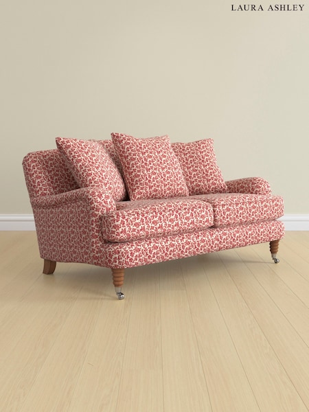 Hargate Leaves/Rosewood Red Lynden Scatter Back By Laura Ashley (AA9915) | £1,425