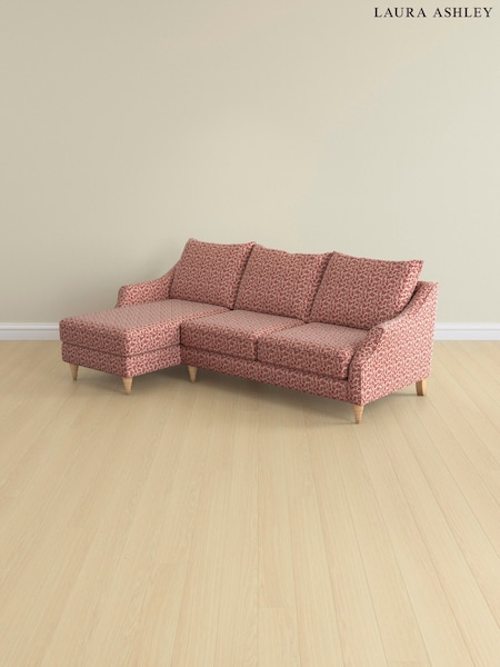 Hargate Leaves/Rosewood Red Beverley By Laura Ashley (AA9917) | £2,375