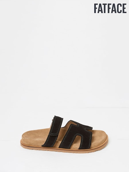 FatFace Edie Black Strap Sandal (AB1062) | £59.50