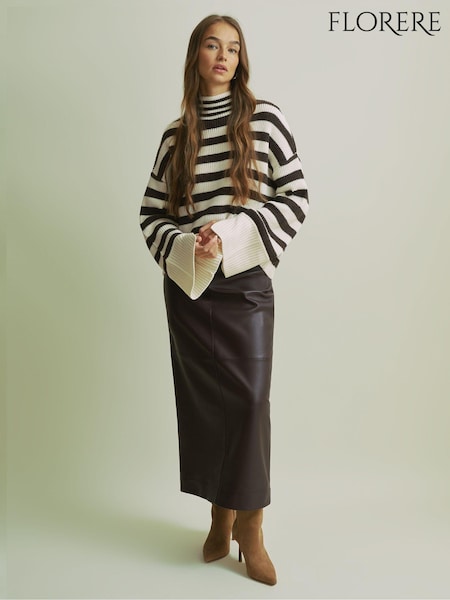 Florere Boxy Striped Jumper (AB2386) | £84