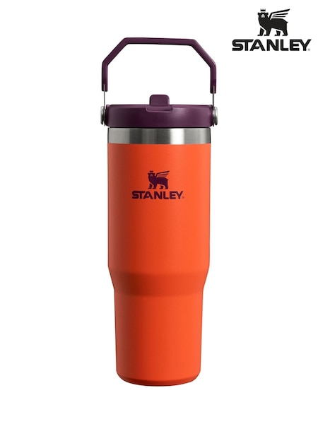 Stanley Tigerlily Plum IceFlow Flip Straw Tumbler Water Bottle 0.89L (AB2869) | £43