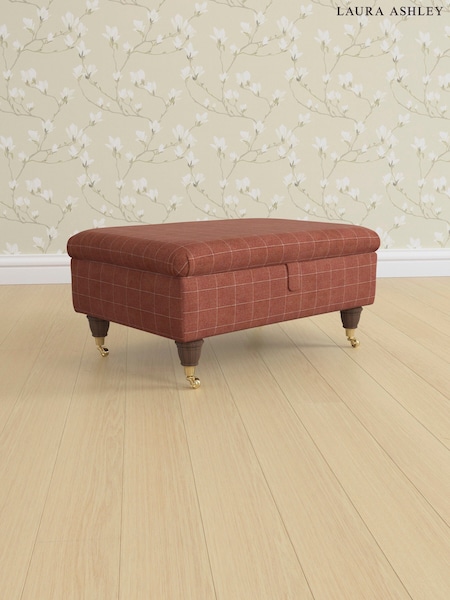 Carolyn Check/Terracotta Orange Beaumaris By Laura Ashley (AB2876) | £575