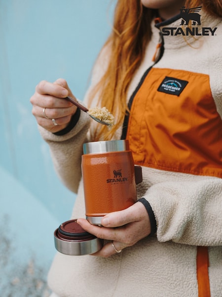Stanley Hammertone Clay Legendary Food Jar + Spork 0.4L (AB2877) | £44