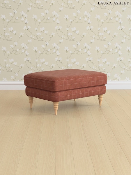 Carolyn Check/Terracotta Orange Lynden By Laura Ashley (AB2881) | £550