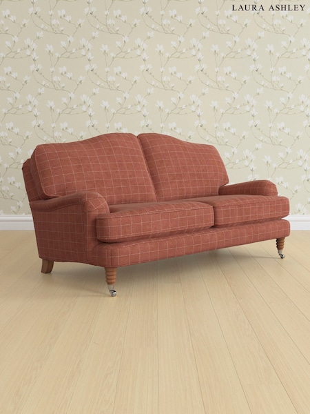 Carolyn Check/Terracotta Orange Lynden By Laura Ashley (AB2881) | £1,350