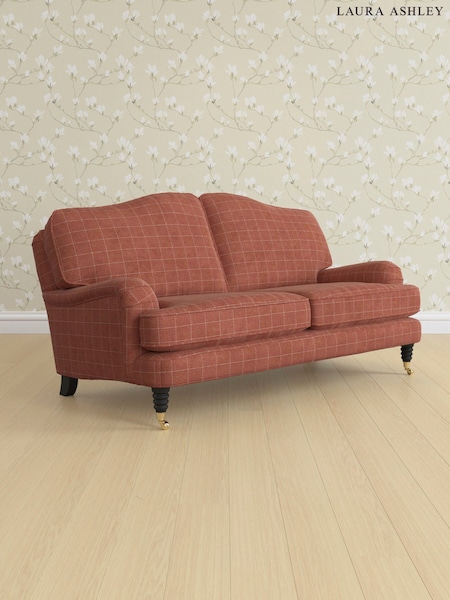 Carolyn Check/Terracotta Orange Lynden By Laura Ashley (AB2881) | £1,350