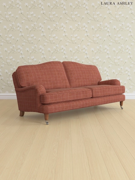 Carolyn Check/Terracotta Orange Lynden By Laura Ashley (AB2881) | £1,450