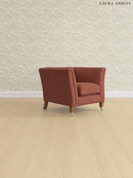 Carolyn Check/Terracotta Orange Chatsworth By Laura Ashley (AB2885) | £950