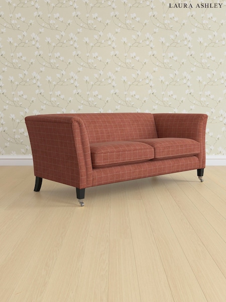 Carolyn Check/Terracotta Orange Chatsworth By Laura Ashley (AB2885) | £1,350