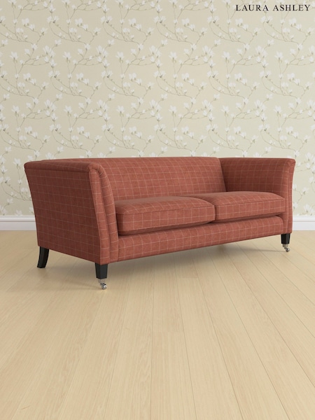 Carolyn Check/Terracotta Orange Chatsworth By Laura Ashley (AB2885) | £1,450