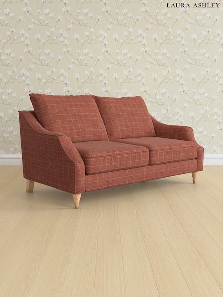 Carolyn Check/Terracotta Orange Beverley By Laura Ashley (AB2886) | £1,400
