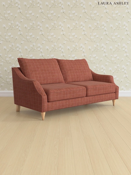 Carolyn Check/Terracotta Orange Beverley By Laura Ashley (AB2886) | £1,500