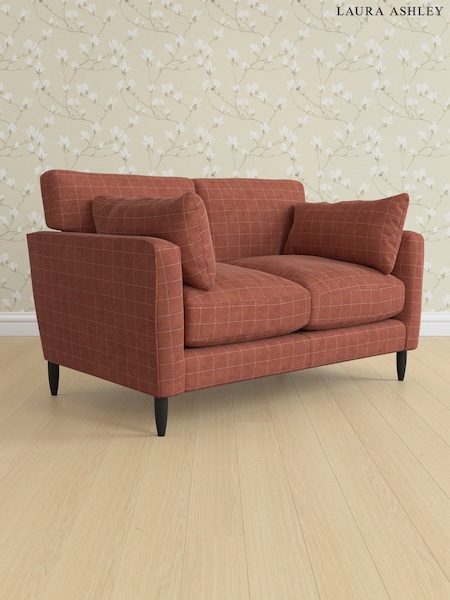 Carolyn Check/Terracotta Orange Radcliffe By Laura Ashley (AB2901) | £1,450