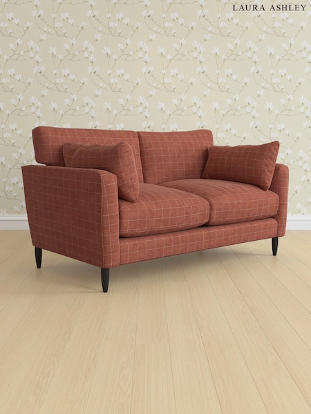 Carolyn Check/Terracotta Orange Radcliffe By Laura Ashley (AB2901) | £1,550