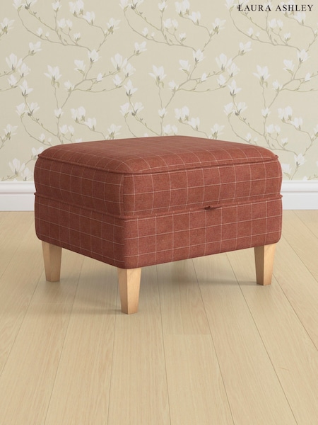 Carolyn Check/Terracotta Orange Marford By Laura Ashley (AB2903) | £550