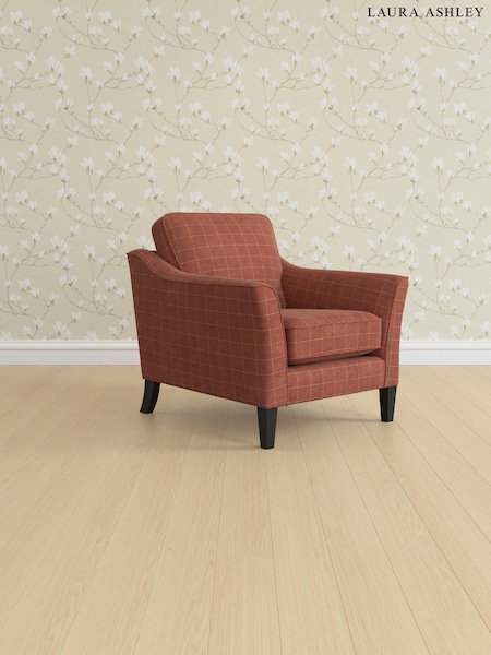 Carolyn Check/Terracotta Orange Marford By Laura Ashley (AB2903) | £825