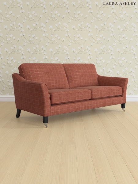 Carolyn Check/Terracotta Orange Marford By Laura Ashley (AB2903) | £1,350