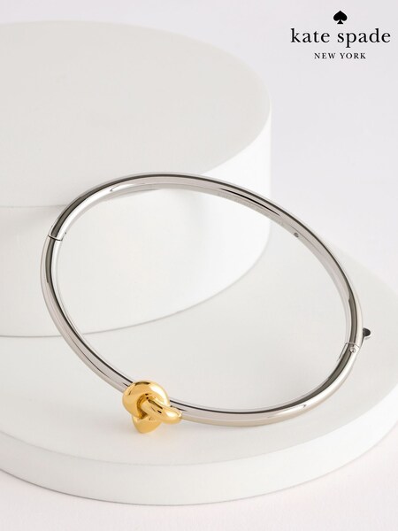 kate spade new york Gold Tone Hinged Bangle (AB2912) | £85