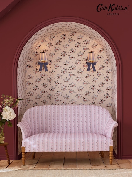 Cath Kidston Cream Clifton Floral 10M Wallpaper (AB3306) | £42