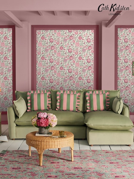 Cath Kidston Spring Strawberry Garden 10M Wallpaper (AB3331) | £42