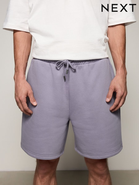 Lilac Purple EDIT Jersey Shorts (AB3388) | £18