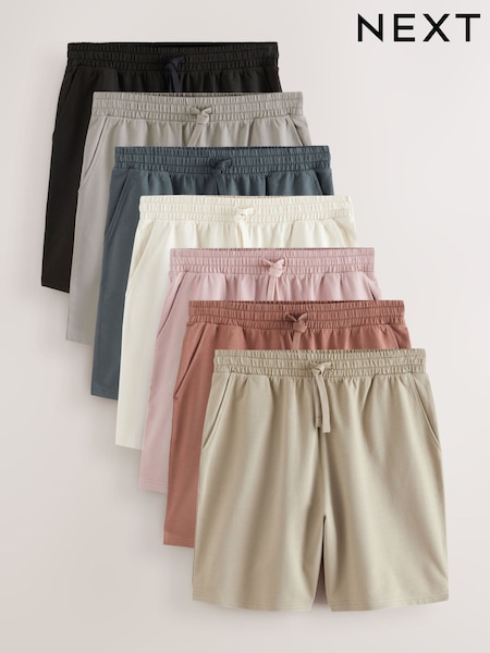 Blue/Green Multi Lightweight Shorts 7 Pack (AB3400) | £92