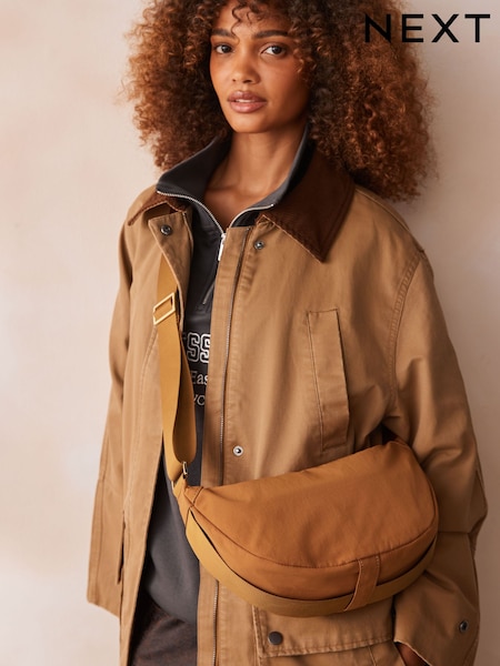 Orange Sling Cross-Body Bag (AB3568) | £18