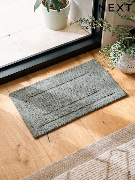 Charcol Grey Vienna Border Doormat (AB3655) | £26 - £36