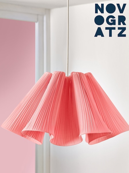 Novogratz Pink Ellis Shade Ceiling Light (AB3986) | £90