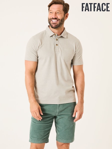 FatFace Elm Grey Polo Shirt (AB4058) | £32.50