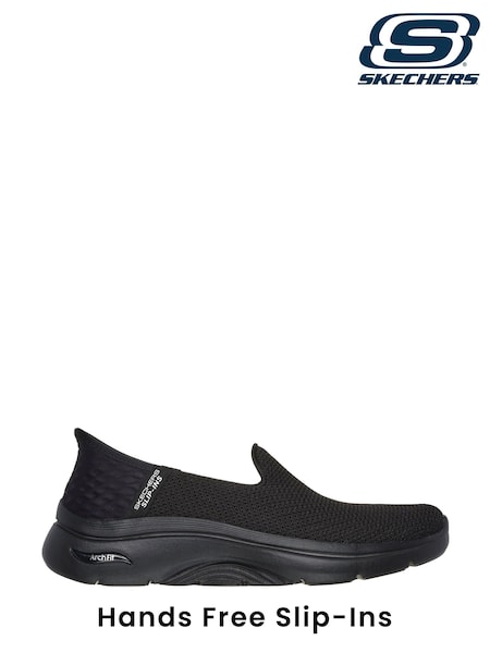 Skechers Black Arch Fit Go Walk 2.0 Delara Trainers (AB4345) | £94