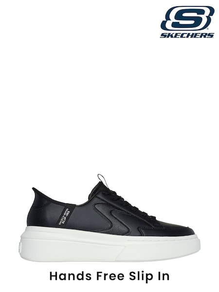 Skechers Black Cordova Classic New Reign Trainers (AB4377) | £84