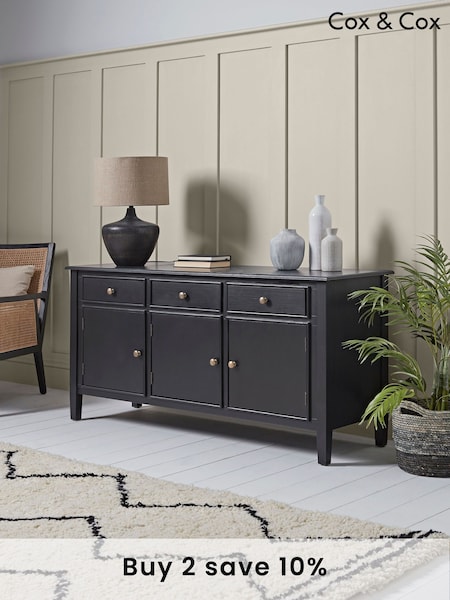 Cox & Cox Black Camille Sideboard (AB4568) | £995