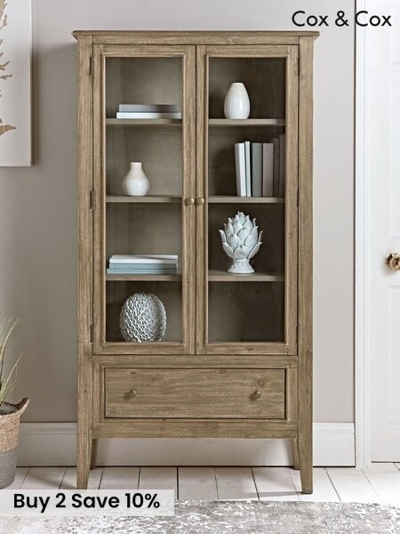 Cox & Cox Limewashed Camille Cabinet (AB4575) | £1,195