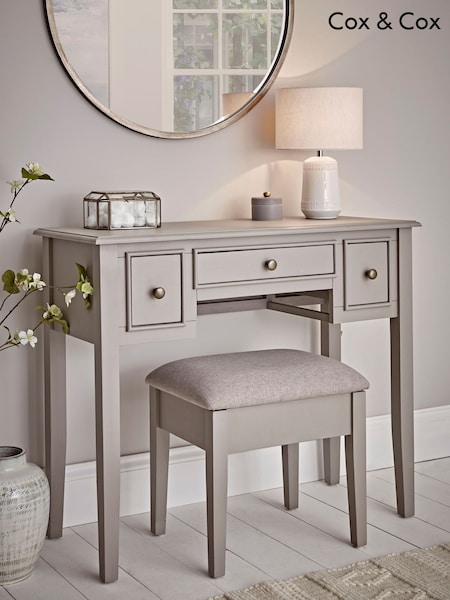 Cox & Cox Grey Camille Dressing Table (AB4576) | £575
