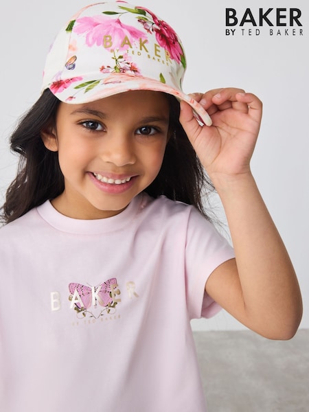 Baker by Ted Baker Girls Twill Baseball Cap (AB4734) | £16