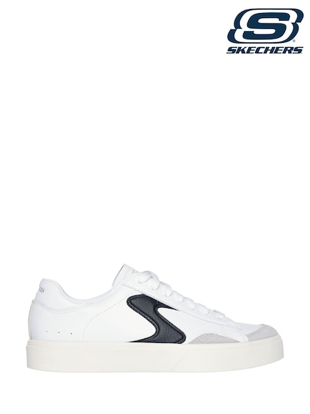 Skechers White Eden Lx Slick Talk Trainers (AB4864) | £64