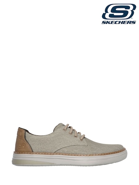 Skechers Grey Hyland Ratner Shoes (AB4981) | £64