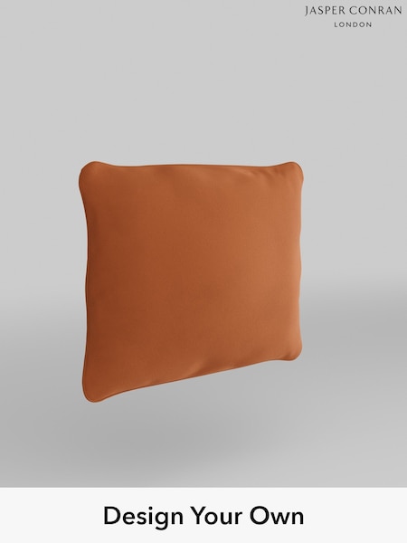 Jasper Velvet/Sienna Orange Upholstery Cushions By Jasper Conran (AB5106) | £55