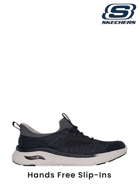 Skechers Black Arch Fit Crosser Emeric Trainers (AB5261) | £79
