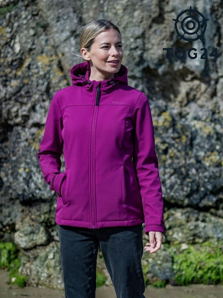 Tog 24 Purple Keld Softshell Jacket (AB5987) | £49