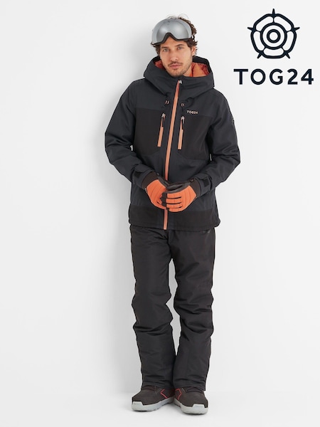 Tog 24 Black Chrome Mens Nitehawk Ski Jacket (AB5988) | £160