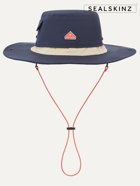 Sealskinz Blue Bramerton Waterproof Hiking Boonie Hat (AB6165) | £45
