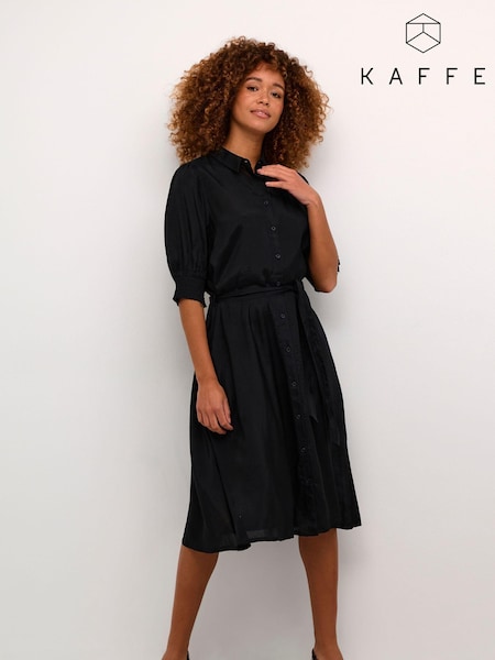 Kaffe Emine Half Sleeve Pocket Shirt Dress (AB6325) | £60