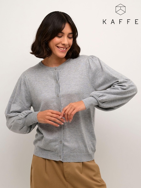 Kaffe KAlizza Buttons Round Neck Cardigan (AB6336) | £50