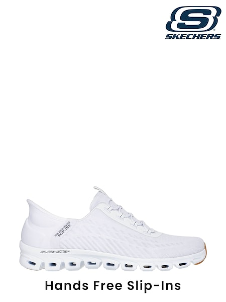 Skechers White Glide Step Tranquility Trainers (AB6395) | £84